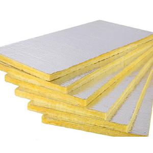 Bông khoáng dạng tấm có một mặt bạc